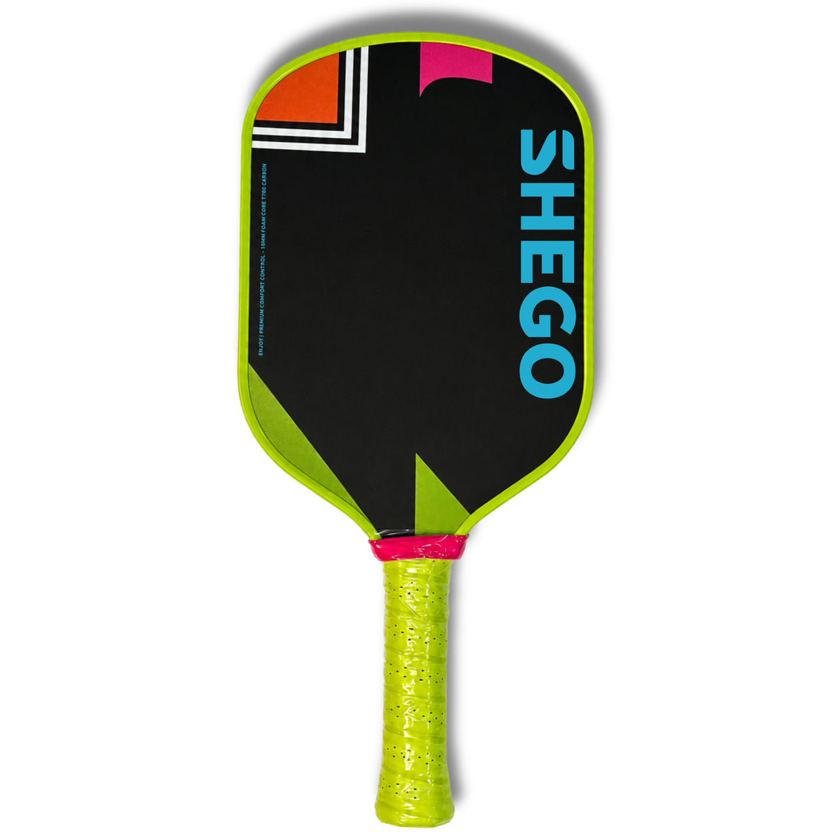 SHEGO Comfort Control Pickleball Paddle – Lime