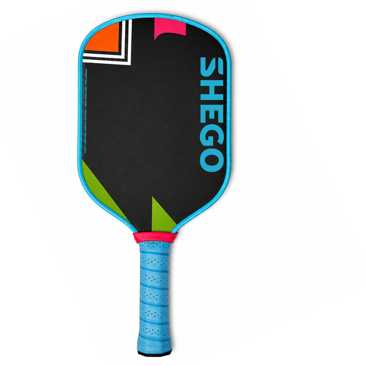 SHEGO Comfort Control Pickleball Paddle – Aqua