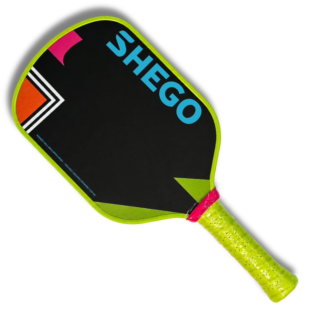 SHEGO Comfort Control Pickleball Paddle – Lime