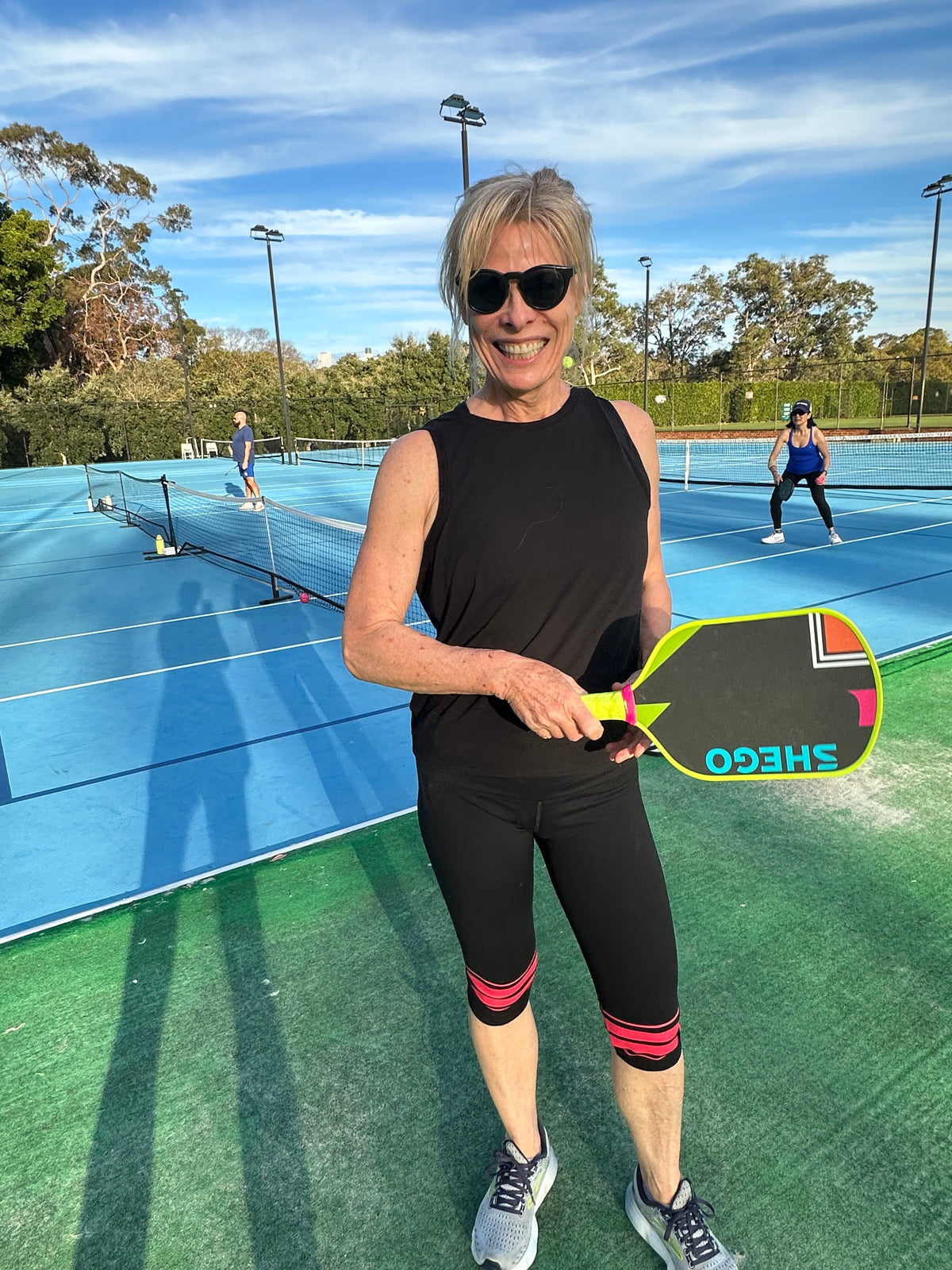 SHEGO Comfort Control Pickleball Paddle – Lime